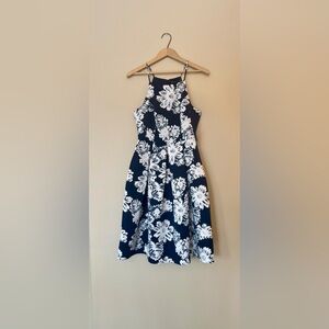Ark & Co Floral Fit & Flare Dress – Size Small